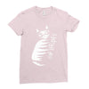 cat stripes Ladies Fitted T-Shirt