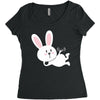 gym rabbit Women's Triblend Scoop T-shirt