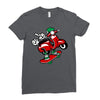 funny Ladies Fitted T-Shirt