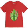 skeletal halloween V-Neck Tee