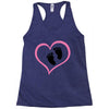 Baby Girl with Heart Any Name Customized Racerback Tank