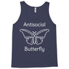 not so social butterfly Tank Top