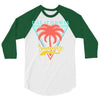 California Summer For 3/4 Sleeve Shirt