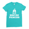 Bonfire Princess Ladies Fitted T-Shirt