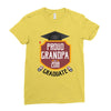 proud grandpa of a 2018 graduate. Ladies Fitted T-Shirt