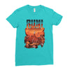 run! Ladies Fitted T-Shirt