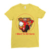 I Want To Kill Sonic Ladies Fitted T-Shirt