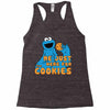 Me Just Here Fore The Cookies Racerback Tank