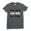 ghou shal Ladies Fitted T-Shirt