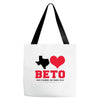 Texas Loves Beto Tote Bags