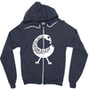 Sankofa Bird Zipper Hoodie