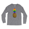 rainbow pineaplle Long Sleeve Shirts