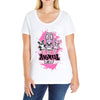 animaul pops Ladies Curvy T-Shirt