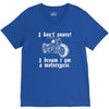 i don`t snore! i dream i am a motorcycle V-Neck Tee