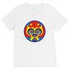 lucha libre    yellow V-Neck Tee