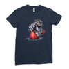 mma bulldog final Ladies Fitted T-Shirt