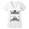 proud name 2018 senior Women's V-Neck T-Shirt