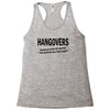 hangovers you kicked ass bro funny cool party booze alcohol geek shirt Racerback Tank