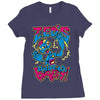 undead zed Ladies Fitted T-Shirt