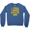 poof movie batman Crewneck Sweatshirt