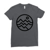 mountain bold (for light) Ladies Fitted T-Shirt