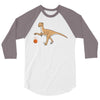T-Rex Basketball 3/4 Sleeve Shirt