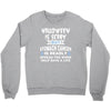halloween is scary but stomach cancer is deadly spread the word lep sa Crewneck Sweatshirt
