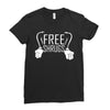 free shrugs Ladies Fitted T-Shirt