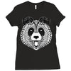 panda Ladies Fitted T-Shirt