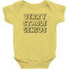 verry stable genius Baby Onesie
