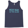 west ham in the blood retro style new Tank Top
