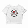 logo sword Crop Top