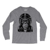 monkey in the motorcycle Long Sleeve Shirts