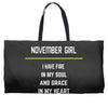 November Girl Weekender Totes