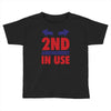 2nd amendment in use Toddler T-shirt