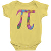 spring pi tshirts  flowery colorful pi day gifts Baby Onesie