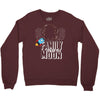 Family Trip To Moon Crewneck Sweatshirt