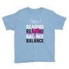 Reading Yoga Wine Balance Youth Tee