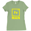 fe man Ladies Fitted T-Shirt