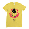 shadow cat Ladies Fitted T-Shirt