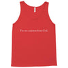 mission on from god Tank Top