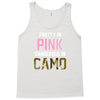 pretty in pink dangerous in camo Tank Top