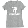 schranz dj , hacke, musik Ladies Fitted T-Shirt