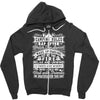 our camping rules Zipper Hoodie