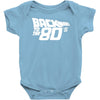 back to the 80's, funny retro Baby Bodysuit