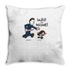 laurie and michael Throw Pillow