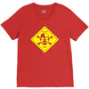 walter white danger V-Neck Tee