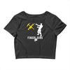 finger guns batle royal gaming Crop Top