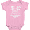 21st birthday gift limited edition 1997 Baby Bodysuit