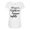 women's rights are human rights Maternity Scoop Neck T-shirt